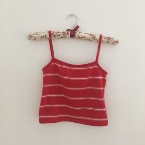 Brandy Melville red Faye tank